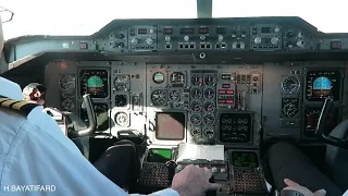 Airbus A300-600 approach and landing on runway 35L of Malpensa airport at Milan.(LIMC/MXP)(2016)