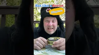 Eating food from USSR: Шпроты (Sprats)