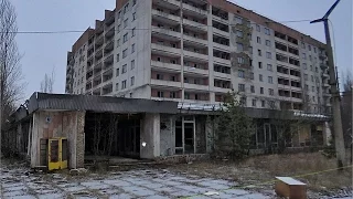 Припять до и после аварии 26.04.1986