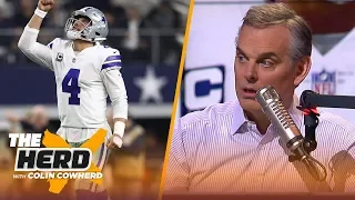Colin Cowherd says Dak is the Cowboys future at QB, talks the Chicago Bears big win | NFL | THE HERD