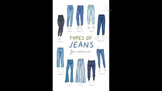 Types of Girl's  Jean's  with Name|| ladkiyo k jeans With Name# ytshorts..
