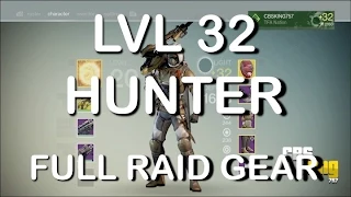 ★ Destiny - "LEVEL 32 HUNTER" "FULL RAID GEAR" "CROTAS END BOSS CHEESE" GLITCH GAMEPLAY CBSKING757