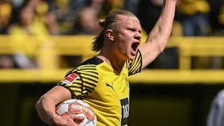 Erling Haaland Hat-trick Goal Vs VfL Bochum | Borussia Dortmund Vs VfL Bochum |