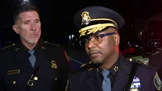 Detroit police Chief James White updating information on police shooting