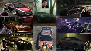 Evolution of Cars of Antagonists in Need For Speed (Full HD)