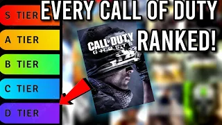 The ULTIMATE Call of Duty CAMPAIGN Tier List!