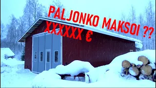 Paljonko KONEHALLI tuli maksamaan ?