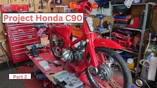 Honda C90 restoration project part 2