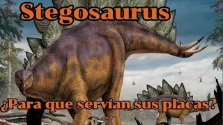 Conoce al stegosaurus, el lagarto con tejado.