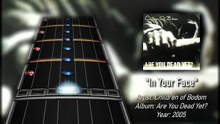 Children of Bodom - In Your Face (Drum Chart)