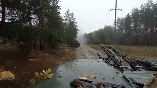 Ukraine - 13.10.2022. A Ukrainian ZSU 23 4 Shilka Shooting At Ground Targets.