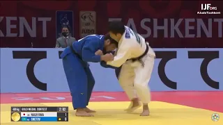 Ryuji Nagayama & Yeldos Smetov  Tashkent Grand Slam 60 kg final