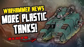 More SPACE MARINE Plastic revealed! The Sicaran Battle Tank!