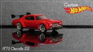 Custom Hot Wheels ✔ 1970 Chevelle SS from Fast and the Furious