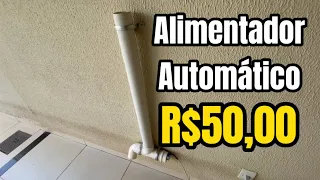 Tutorial - Alimentador automático de ração cachorro, gato via internet. Rápido, eficiente e barato!