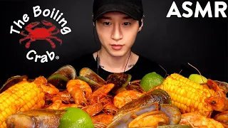 ASMR SEAFOOD BOIL MUKBANG (Shrimp, Mussels & Corn) No Talking | EATING SOUNDS | Zach Choi ASMR