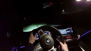 New BMW 4 Series  Night Drive