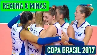 Rexona x Minas - Final - Copa Brasil Feminina de Vôlei 2017