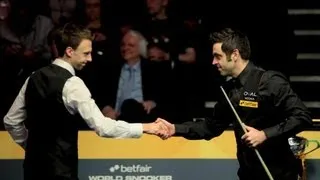 Ronnie O'sullivan vs. Judd Trump First 6 frames of the semi final World Snooker Championship 2013