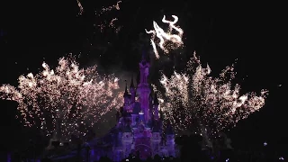 DISNEYLAND | Диснейлэнд Париж Вечернее шоу Дисней. Disney illuminations. Полная версия