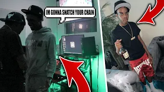 Fake Producer Prank on Drill Rapper!! Lb Spiffy *Gone Wrong*