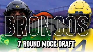 How the Denver Broncos WIN the NFL Draft: 7 Round Mock Draft with TRADES