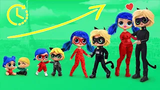 Ladybug and Cat Noir Growing Up / 10 LOL DIYs