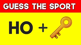 Can You Guess The Sport From The Emojis  |  Emoji Puzzle 2023 | SPORT QUIZ