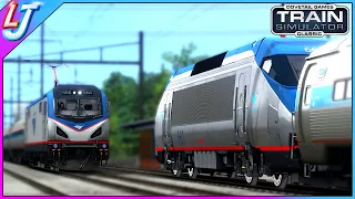 Train Simulator - Amtrak HHP-8 (Baltimore to Washington DC) LIVE!