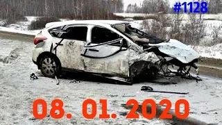 ☭★Подборка Аварий и ДТП от 08.01.2020/#1128/Январь 2020/#авария