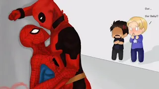 Spiderman x Deadpool (LOVE COMIC)
