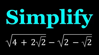 Let's Simplify A Nice Radical