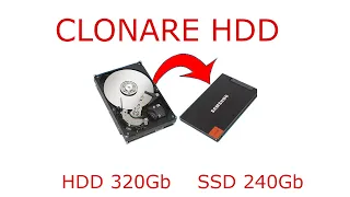 CLONARE Hdd pe un SSD cu spatiu de stocare mai mic.Macrium Reflect.2