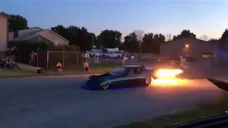 Jet-car on street. Amazing!!!