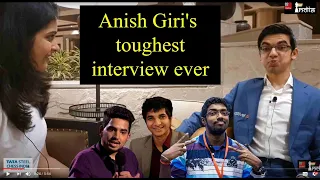 Anish Giri reacts to "cutest Anish Giri interview!" ft. Vidit, Samay, Adhiban