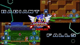 Radiant Falls Zone - Classic Sonic Simulator Custom Levels