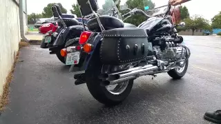 Honda Valkyrie's with Cobra 6 in 6 exhaust