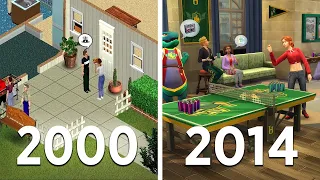 The EVOLUTION of SIMS in 14 years | SIMS 2000-2014