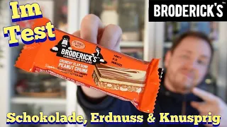 Broderick's: Crunchy Slam Dunk Peanut Chunk Riegel im Test