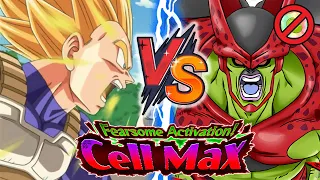 TEQ SSJ ➜ SSJ2 VEGETA VS CELL MAX (NO ITEMS) Dragon Ball Z Dokkan Battle