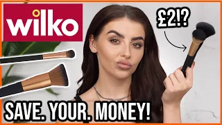 Full face using WILKO makeup brushes! *Under £5* (GET EM)