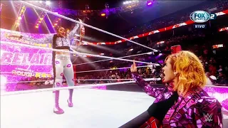 La rivalidad entre Bianca Belair & Becky Lynch camino a SummerSlam 2022 - WWE Raw 18/07/2022 Español