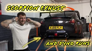 Scorpion Exhaust Install & 370z Remap: Boosting Performance!