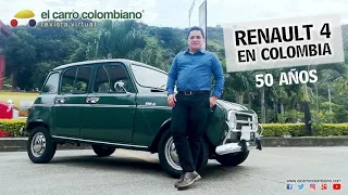 Renault 4 cumple 50 años en Colombia: 🤗 ¡Un amigo para siempre! 🤗