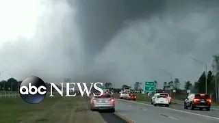 Tornado spotted in Georgia as another severe storm hits South