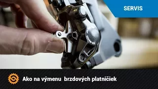 Ako vymeniť brzdové platničky  | SERVIS - MTBIKER.SK