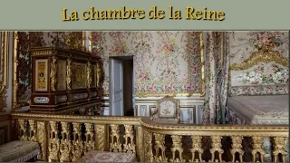 La chambre de la Reine Marie Antoinette à Versailles