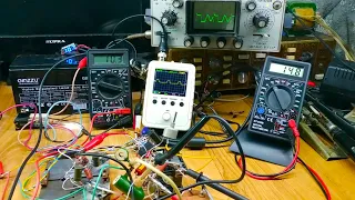 Продолжаю настройку преобразователя напряжения на TL494