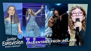 All Junior Eurovision entries from Ireland! 🇮🇪
