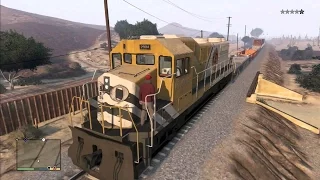 Driving Train in GTA5 [Enhanced Train Driver script ]